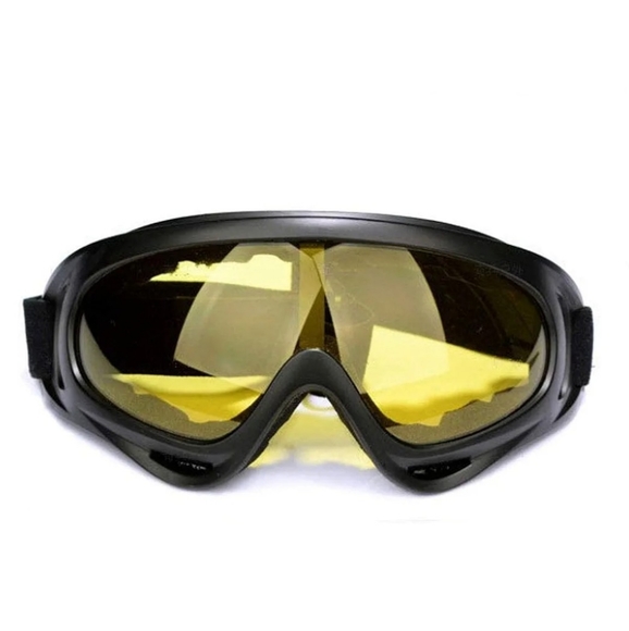 Yellow Ski Goggles Snowboard Goggles Kids Youth Adults Men Women UV Protection - Picture 2 of 6